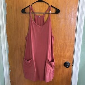 Sleeveless Dress with Pockets